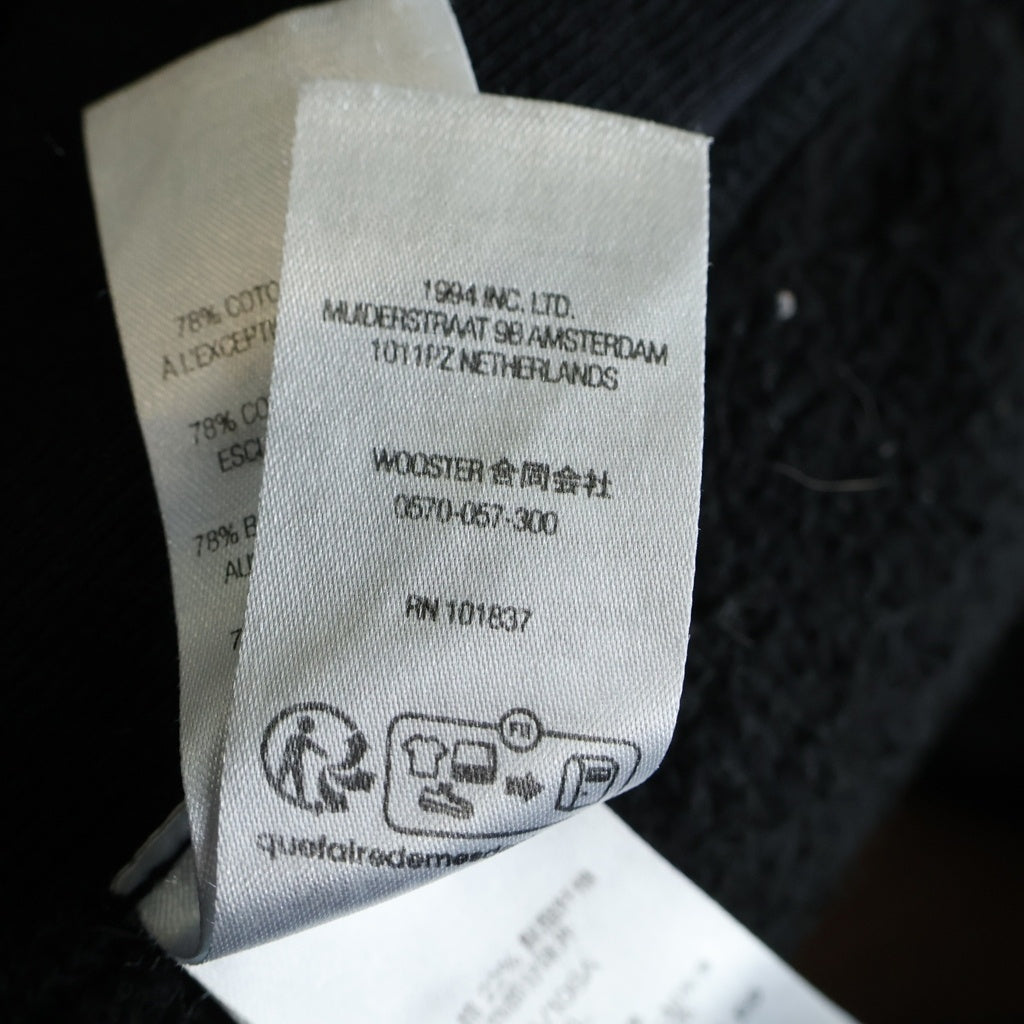 SUPREME(シュプリーム) 23AW Varsity Hooded Sweatshirt ヴァーシティフーデッド プルオーバーパーカー ブラック