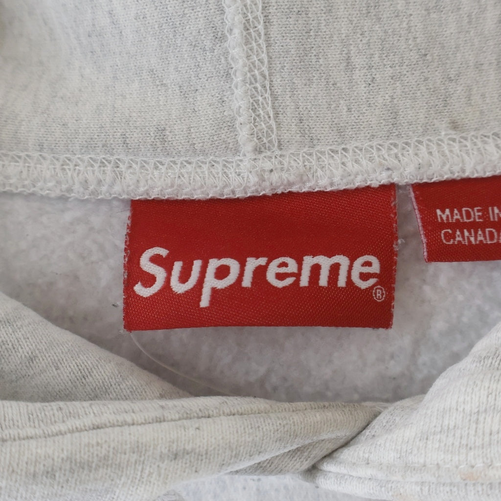 SUPREME(シュプリーム) 22AW Capital Hooded Sweatshirts キャピタル フーディー プルオーバーパーカー グレー