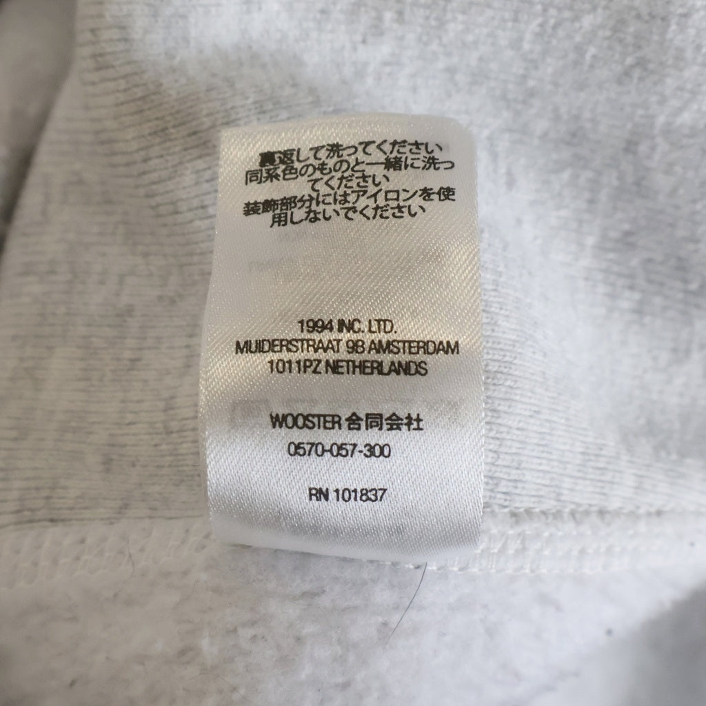 SUPREME(シュプリーム) 22AW Capital Hooded Sweatshirts キャピタル フーディー プルオーバーパーカー グレー