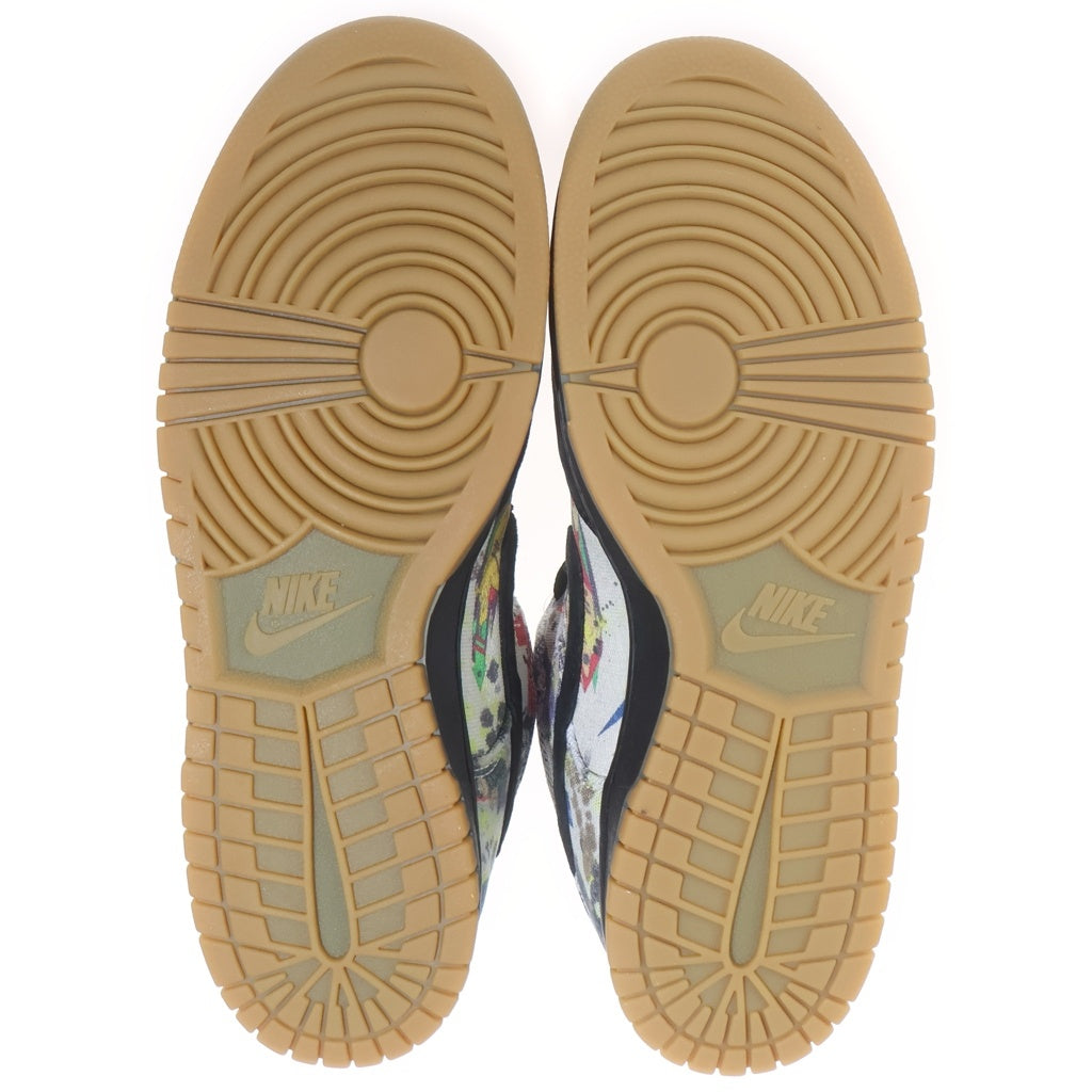 NIKE SB(ナイキエスビー) ×SUPREME RAMMELLZEE DUNK LOW FD8778-001 シュプリーム ラメルジー ダンク ローカットスニーカー US9.5/27.5cm ブラック/マルチ