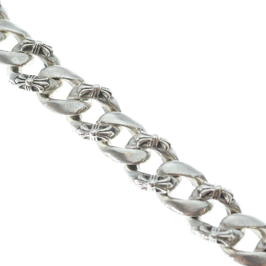 CHROME HEARTS(クロムハーツ) FANCY LONG-T/2クリップロングファンシー ウォレットチェーン シルバー BCA075