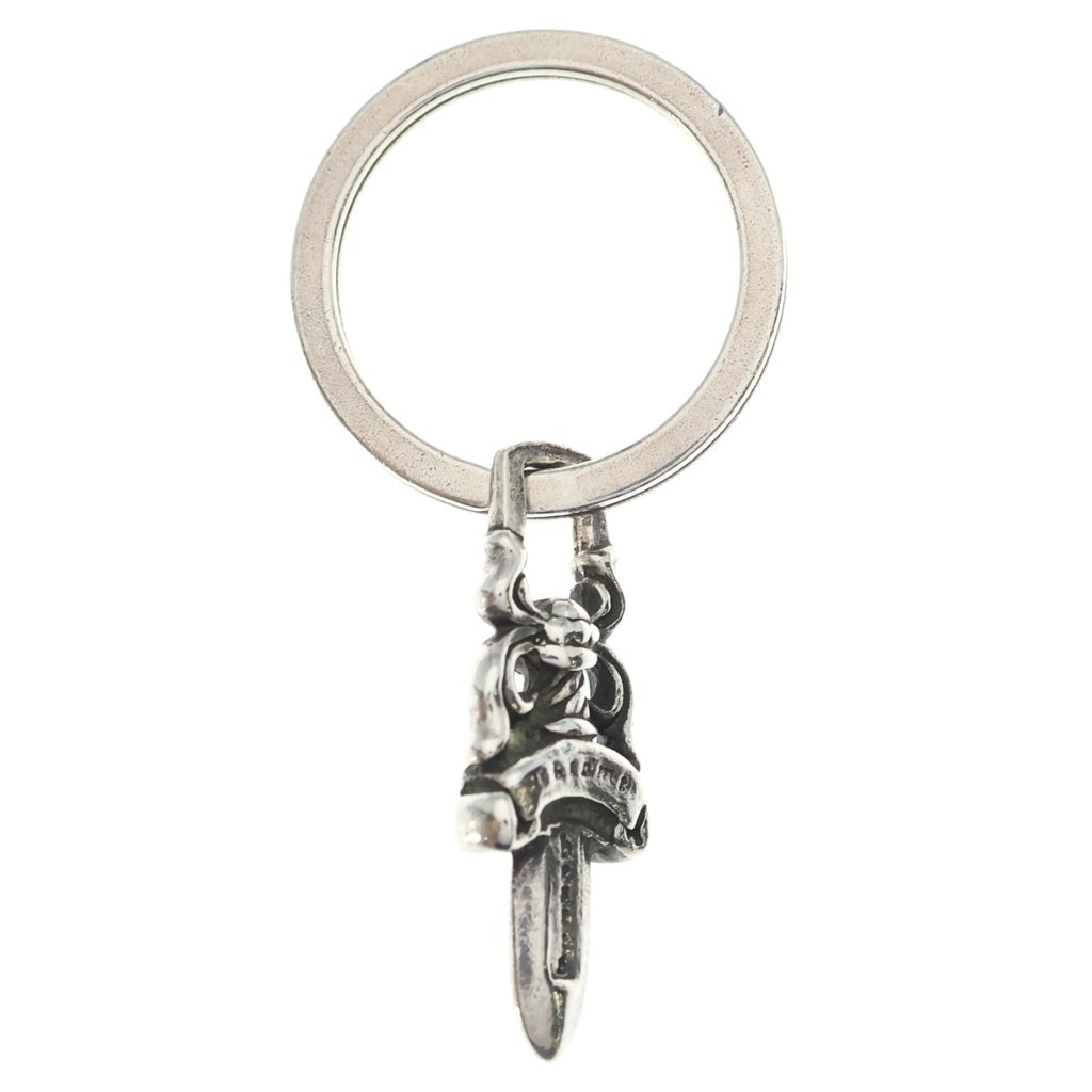 CHROME HEARTS(クロムハーツ) RNG&No5 DGGR キーリング#5ダガー シルバーキーチェーン