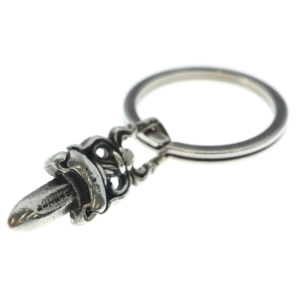CHROME HEARTS(クロムハーツ) RNG&No5 DGGR キーリング#5ダガー シルバーキーチェーン