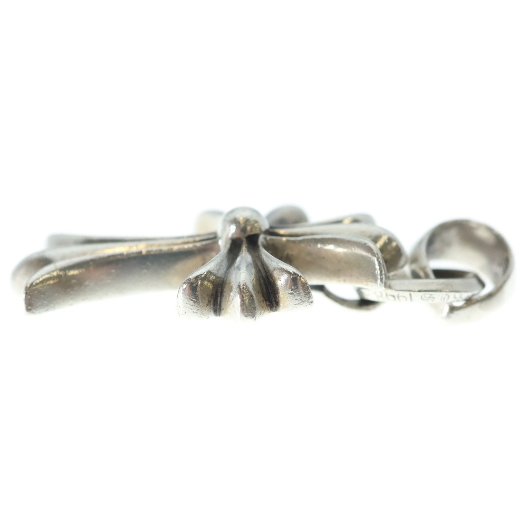 CHROME HEARTS(クロムハーツ) CH CRS SML W/BALE Wベイル スモールCHクロス ペンダントトップ シルバー BCA218
