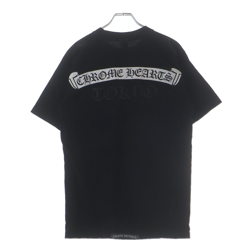 CHROME HEARTS(クロムハーツ) OLD DAGGER TOKYO TEE フロントダガープリント 東京限定 クルーネック 半袖Tシャツ ブラック