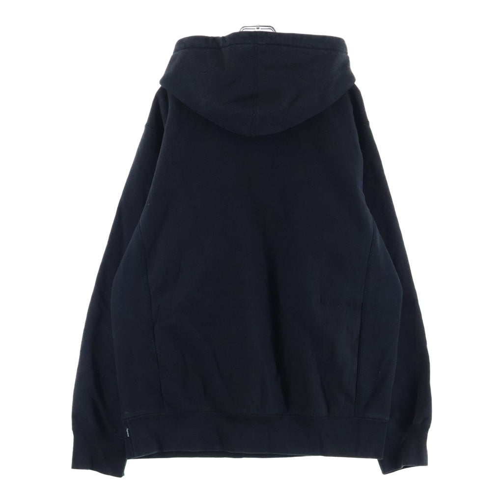 SUPREME(シュプリーム) 19AW Bandana Box Logo Hoodie バンダナ柄ボックスロゴ プルオーバーパーカー ブラック