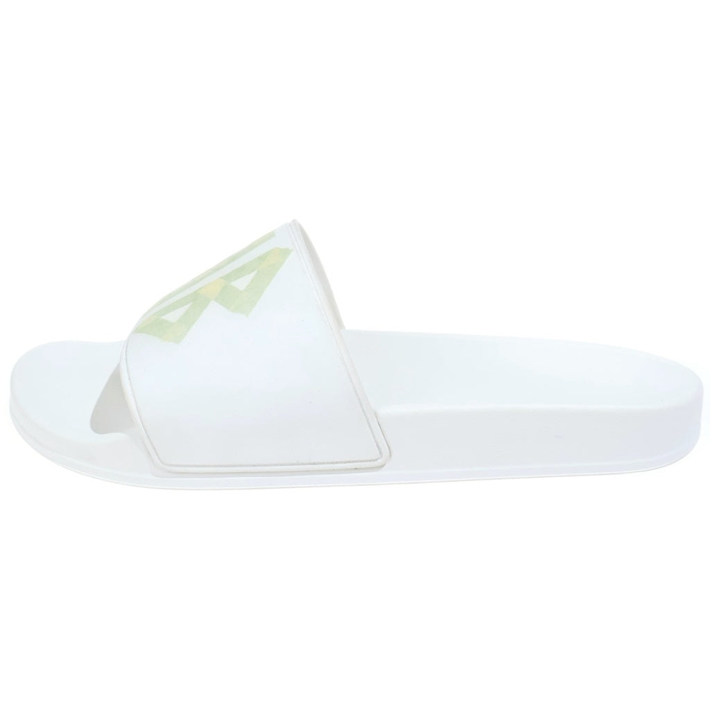 BALENCIAGA(バレンシアガ) 25SS POOL SLIDE BBテープロゴ シャワーサンダル ホワイト 689031W1SA21090