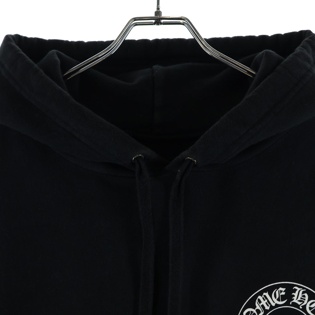 CHROME HEARTS(クロムハーツ) ×MATTY BOY CHOMPER SWTSHRT HD PLVR ×マッティボーイ チョンパー ホースシューフーディ プルオーバースウェットパーカー ブラック