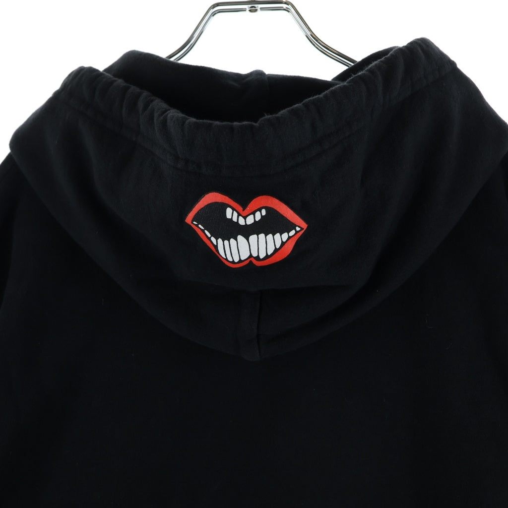CHROME HEARTS(クロムハーツ) ×MATTY BOY CHOMPER SWTSHRT HD PLVR ×マッティボーイ チョンパー ホースシューフーディ プルオーバースウェットパーカー ブラック
