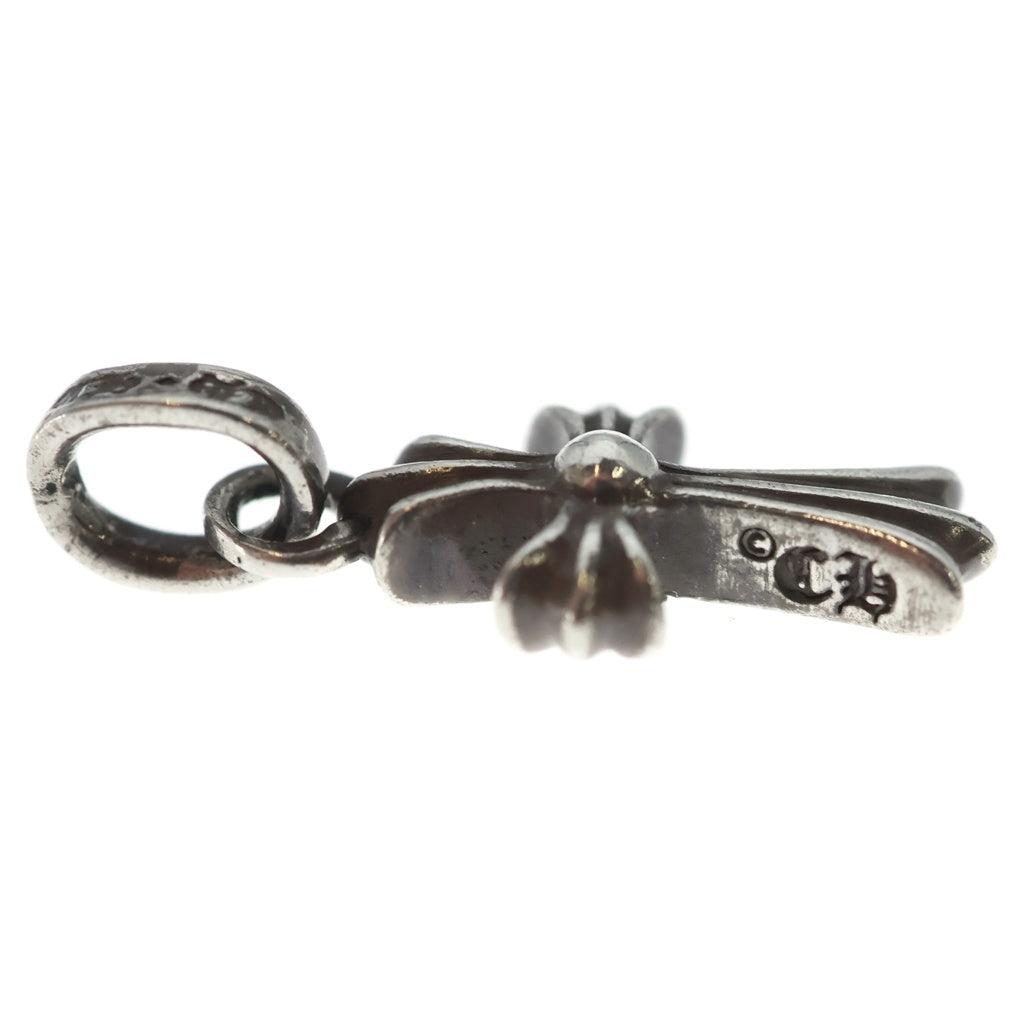 CHROME HEARTS(クロムハーツ) CRS BBYFAT P RBY ベイビーファットクロス PAVEルビー ペンダントトップ シルバー BCA235