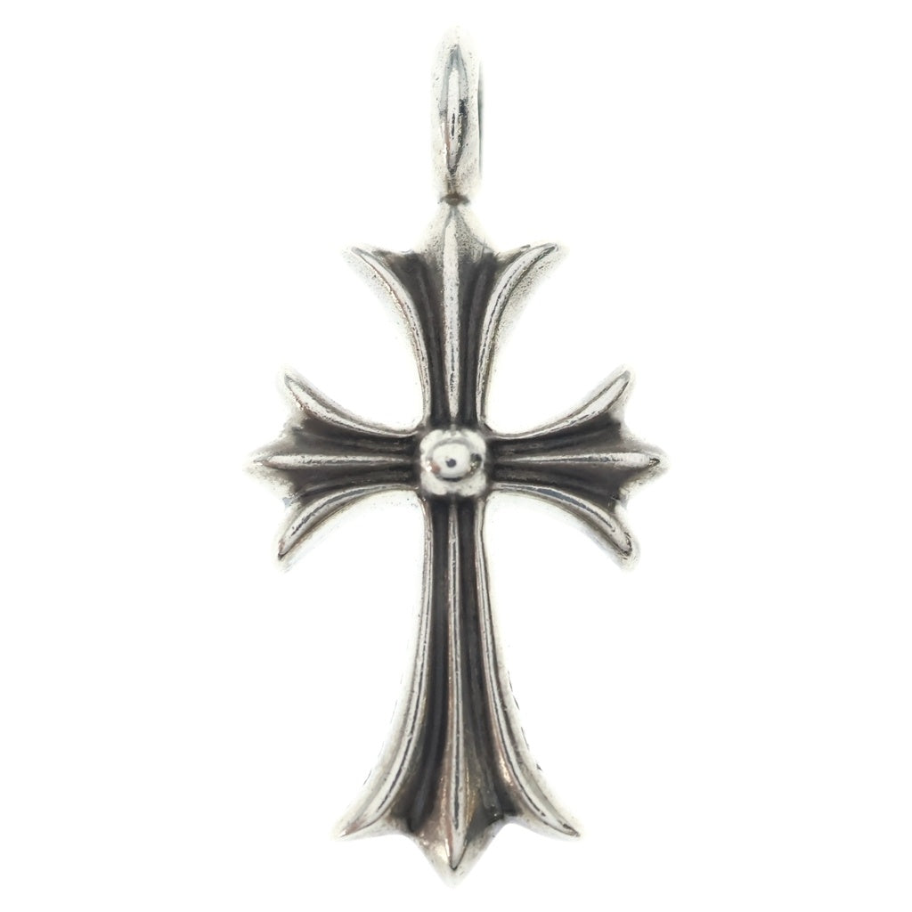 CHROME HEARTS(クロムハーツ) TNY CRSF P RUBY タイニーファットクロス PAVEルビー ペンダント ネックレストップ シルバー