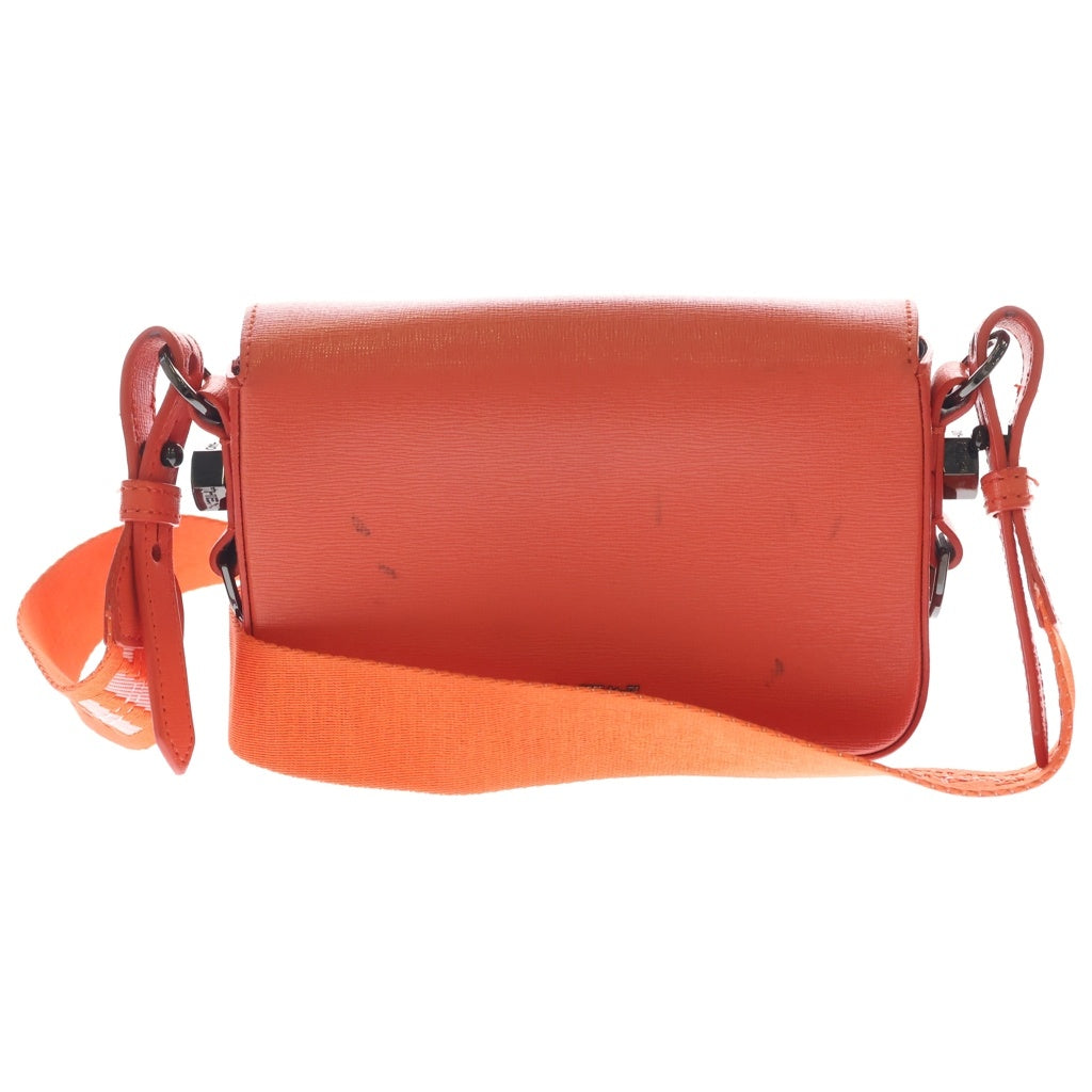 OFF-WHITE(オフホワイト) 20SS CrossBody Bag クリップ装飾 ショルダーバッグ オレンジ レディース