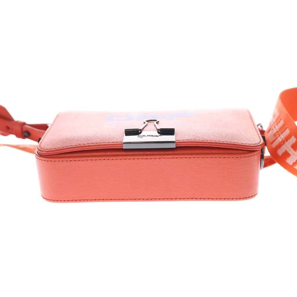 OFF-WHITE(オフホワイト) 20SS CrossBody Bag クリップ装飾 ショルダーバッグ オレンジ レディース