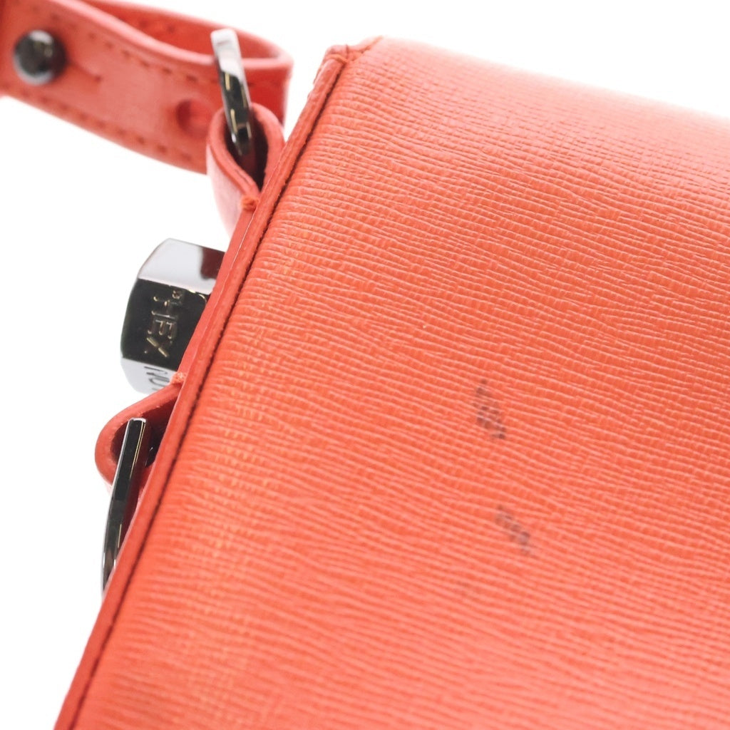 OFF-WHITE(オフホワイト) 20SS CrossBody Bag クリップ装飾 ショルダーバッグ オレンジ レディース