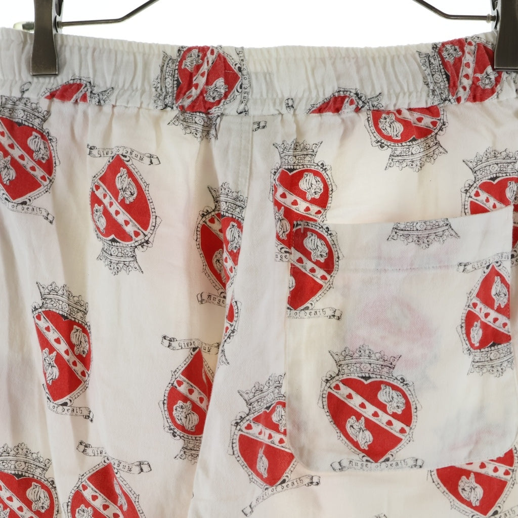 SAINT MICHAEL(セントマイケル) 21SS PJ PANTS ハート総柄 パジャマ