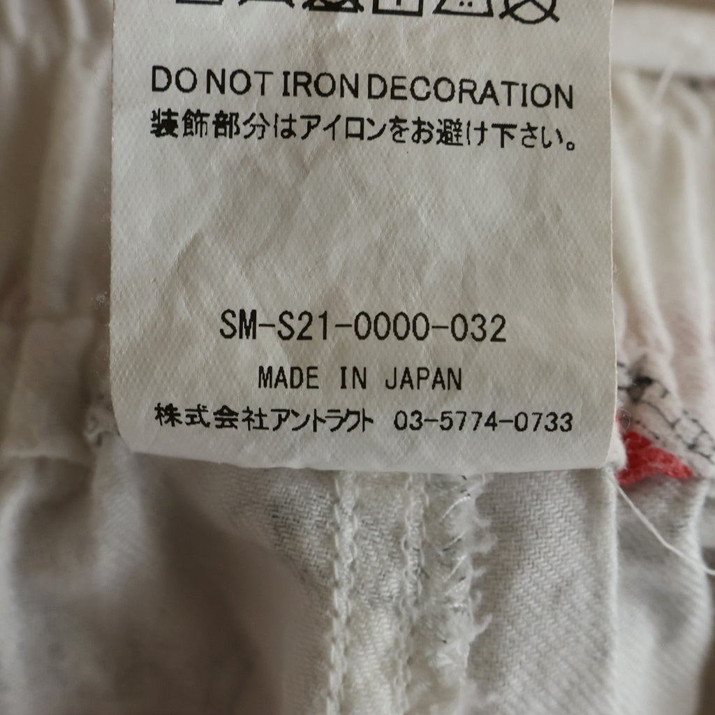 SAINT MICHAEL(セントマイケル) 21SS PJ PANTS ハート総柄 パジャマ