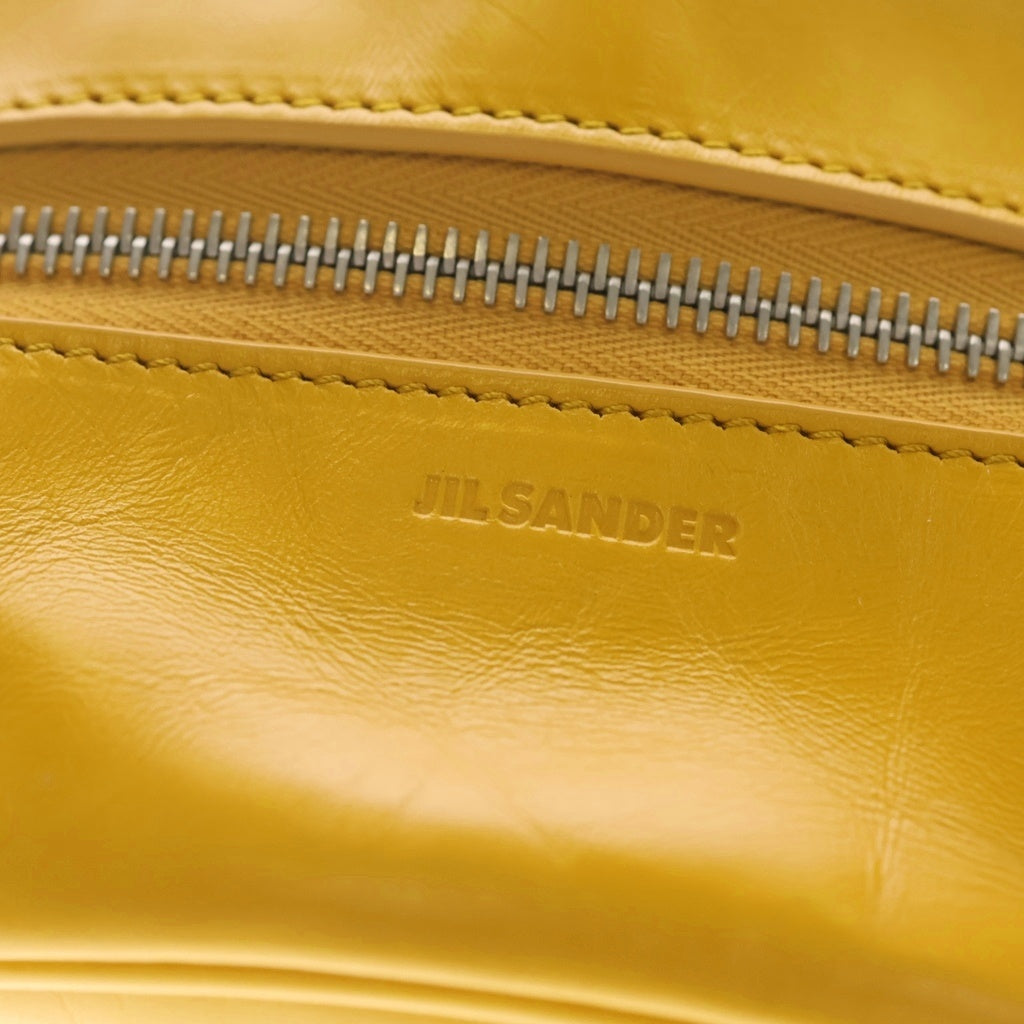 JIL SANDER(ジルサンダー) TACO クロスボディバッグ カーフレザー イエロー J26WG0016P6002384 レディース