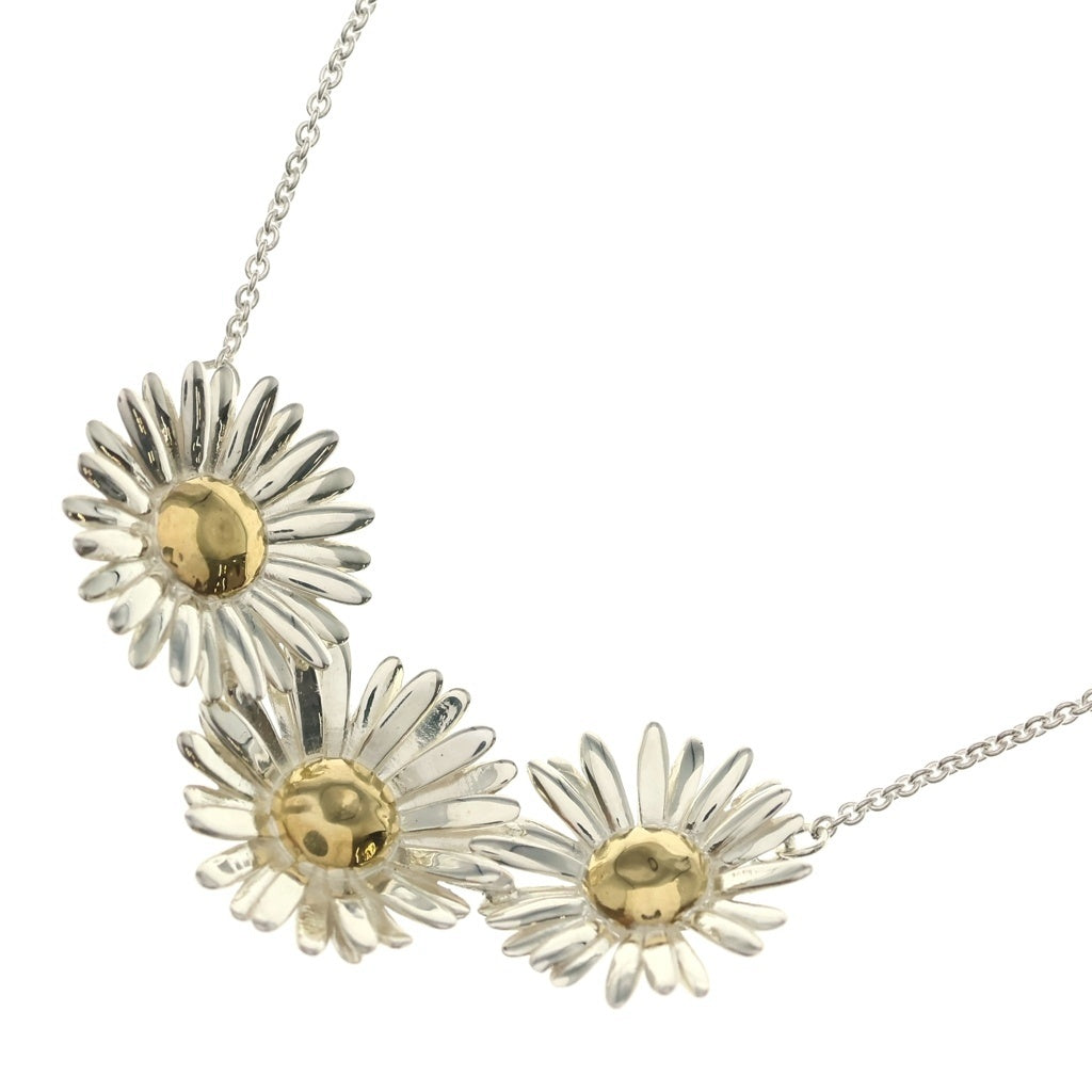 AMBUSH(アンブッシュ) DAISY CHARM NECKLACE フラワートップ ネックレス シルバー