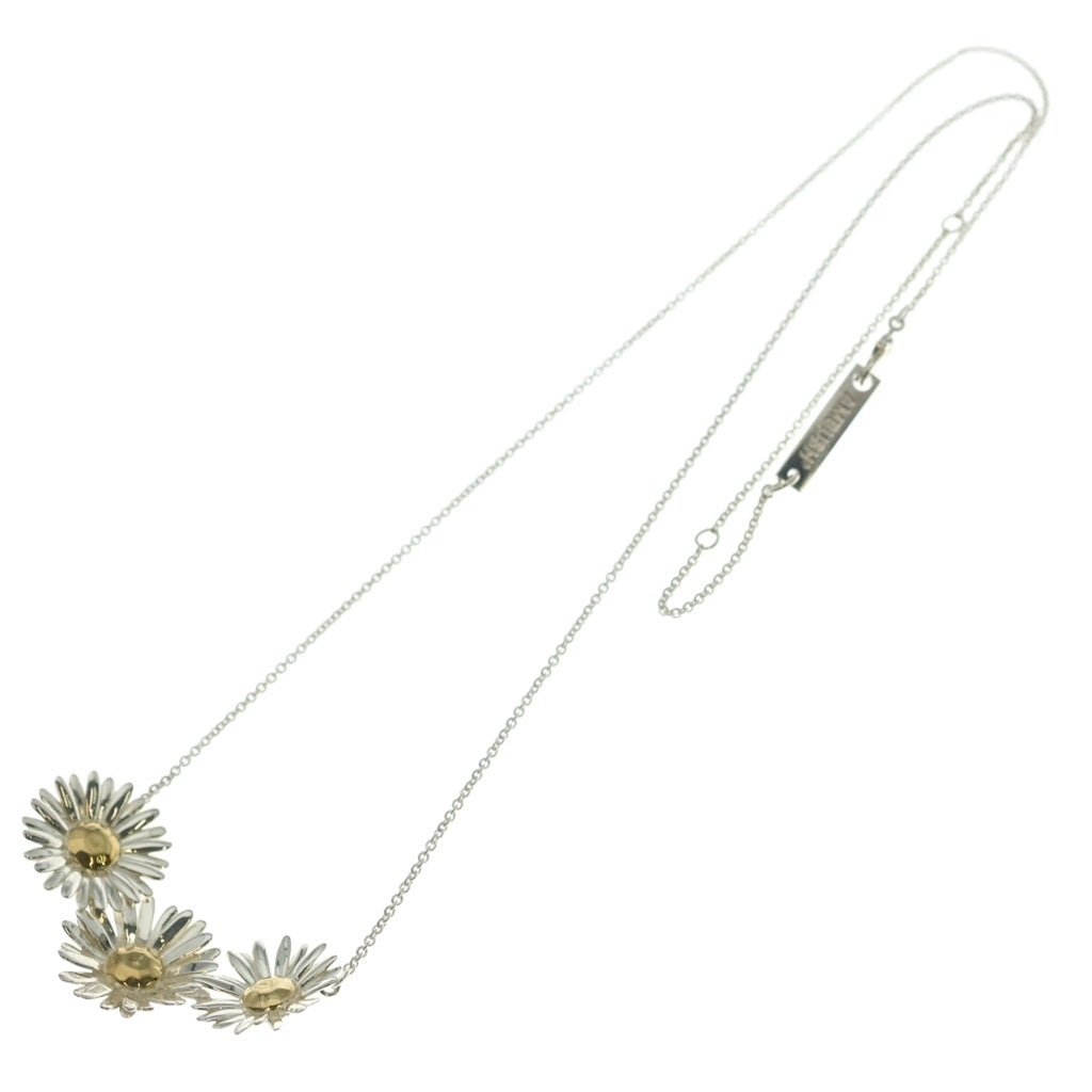 AMBUSH(アンブッシュ) DAISY CHARM NECKLACE フラワートップ ネックレス シルバー