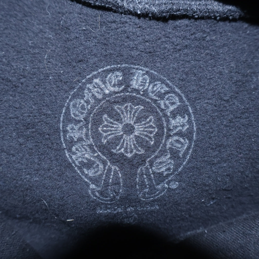 CHROME HEARTS(クロムハーツ) Multicolor Sleeve Logo Horseshoe Pullover Hoodie マルチカラー スリーブホースシューロゴ プルオーバーパーカー フーディー ブラック