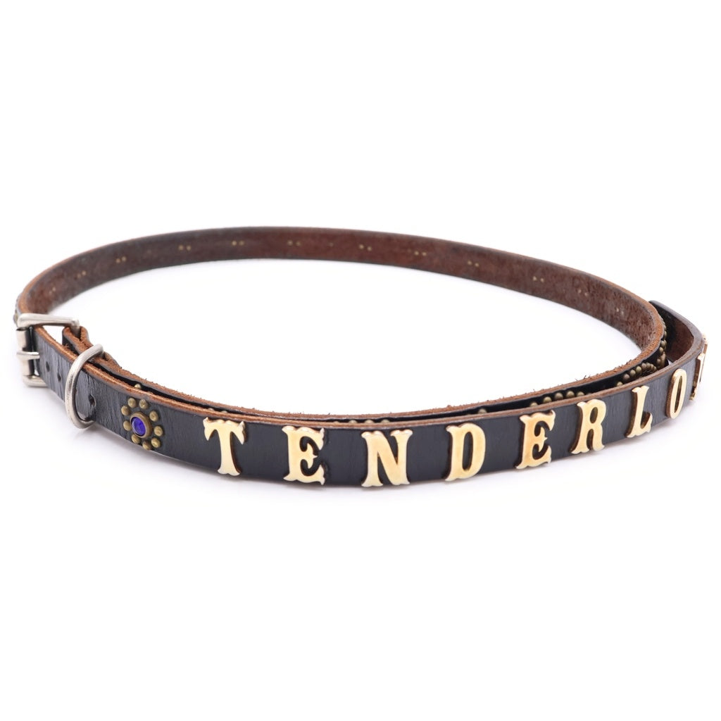 TENDERLOIN(テンダーロイン) ×HTC ×PORTER STUD BELT スタッズ ナロー ベルト レザー