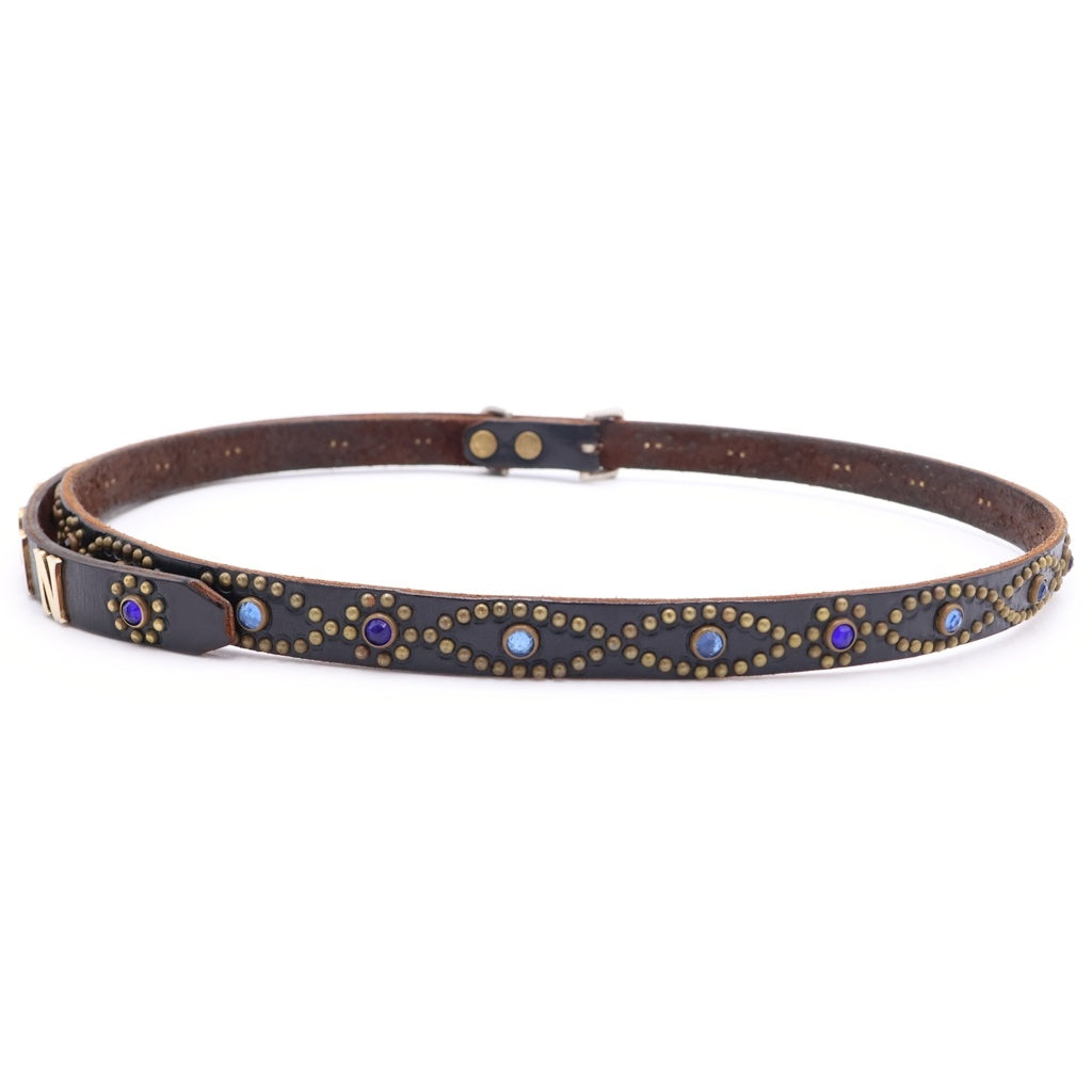 TENDERLOIN(テンダーロイン) ×HTC ×PORTER STUD BELT スタッズ ナロー ベルト レザー