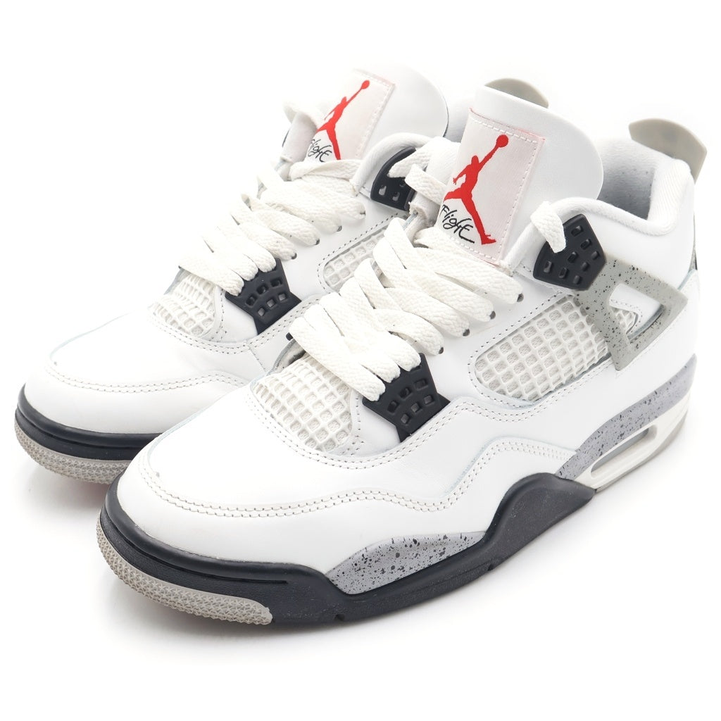 NIKE(ナイキ) AIR JORDAN 4 RETRO FV5029-100 エアージョーダン4 レトロ ハイカットスニーカー ホワイト US8.5/26.5cm