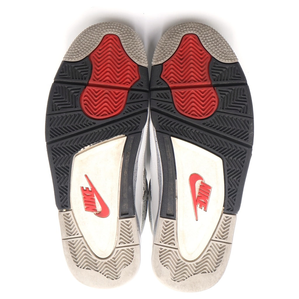 NIKE(ナイキ) AIR JORDAN 4 RETRO FV5029-100 エアージョーダン4 レトロ ハイカットスニーカー ホワイト US8.5/26.5cm