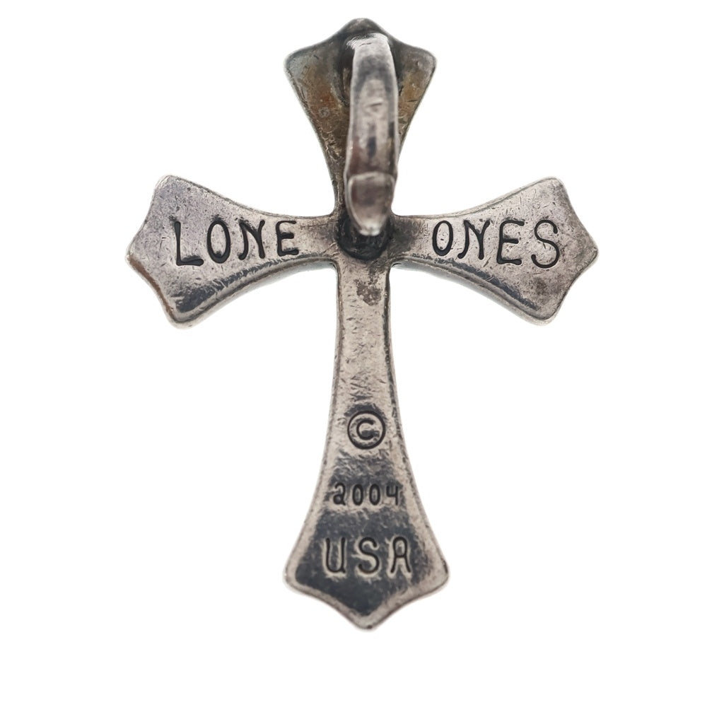 LONE ONES(ロンワンズ) Spread Eagle Cross スプレッドイーグル クロス ペンダント ネックレストップ シルバー