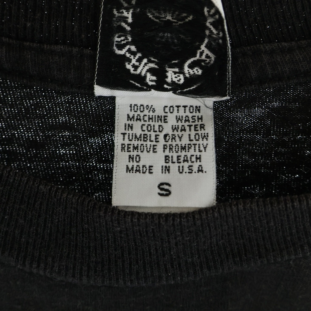 CHROME HEARTS(クロムハーツ) OLD バックホースシュー CHプラスポケット 半袖 クルーネック Tシャツ カットソー ブラック/イエロー