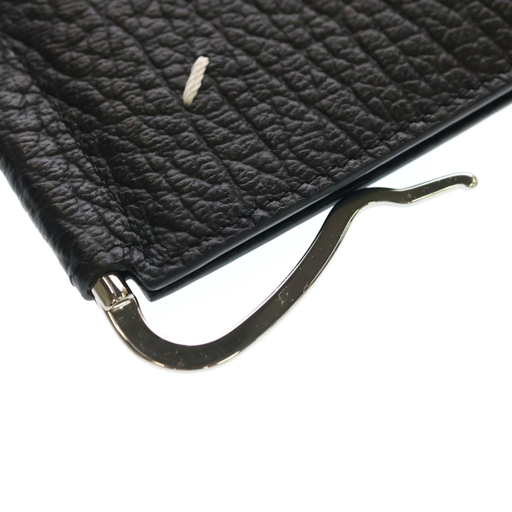 Maison Margiela(メゾンマルジェラ) WALLET SLIM 2 PINCER マネークリップ レザー ブラック SA1UI0022 P4455