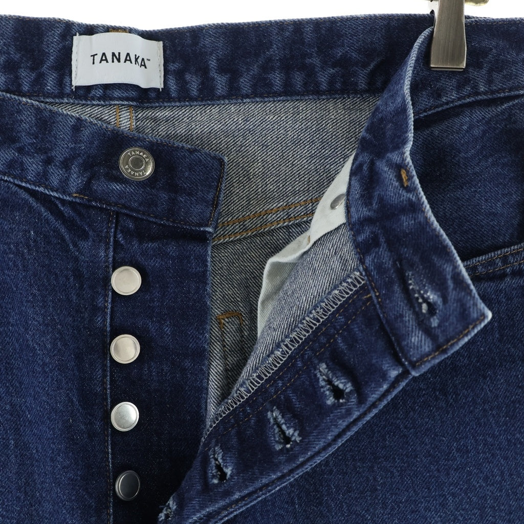 NO BRAND(ノーブランド) TANAKA タナカ THE JEAN TROUSERS トラウザー ジーンズ デニム パンツ インディゴ ST-2(F)