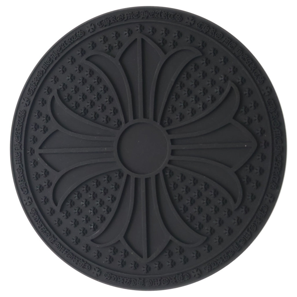 CHROME HEARTS(クロムハーツ) TRIVET CH PLS ラバートリベット シリコン鍋敷き ブラック