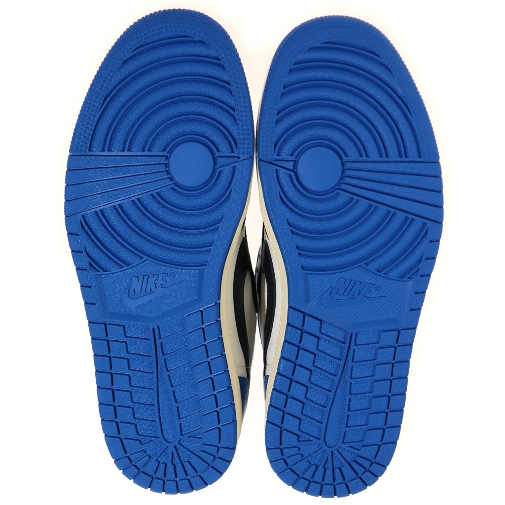 NIKE(ナイキ) ×TRAVIS SCOTT FRAGMENT DESIGN AIR JORDAN 1 LOW OG SP DM7866-140 エアジョーダン1 ローカットスニーカー ブルー US9.5/27.5m DM7866-140