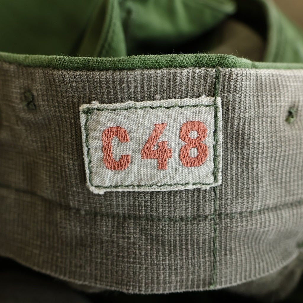 VINTAGE(ヴィンテージ) 70s Swedish Military スウェーデン軍 M-59 ミリタリーカーゴパンツ フィールドパンツ グリーン