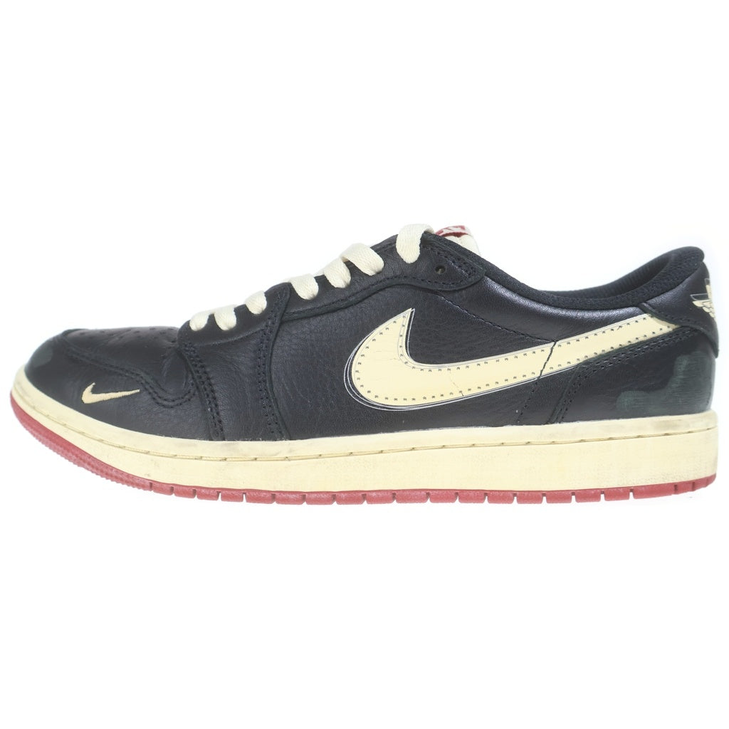 NIKE(ナイキ) ×Nigel Sylvester AIR JORDAN 1 RETRO LOW OG IB8958-001 ナイジェルシルベスター エアジョーダン1 レトロ ロー OG ローカットスニーカー US8.5/26.5cm