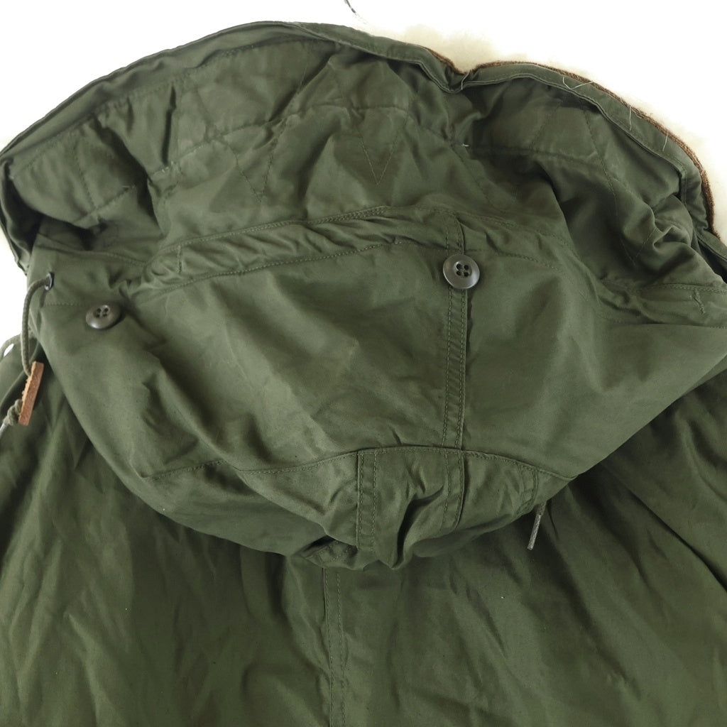VINTAGE(ヴィンテージ) 80s U.S.ARMY M-65 FISHTAIL PARKA ミリタリー フィッシュテールパーカー フード ライナー フルセット デッドストック カーキ DSA100-82-C-0691