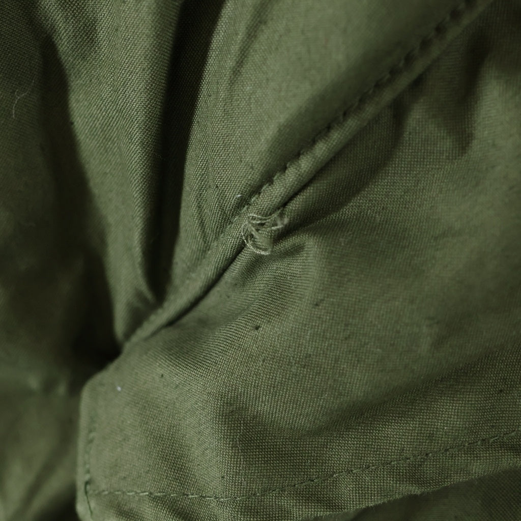 VINTAGE(ヴィンテージ) 80s U.S.ARMY M-65 FISHTAIL PARKA ミリタリー フィッシュテールパーカー フード ライナー フルセット デッドストック カーキ DSA100-82-C-0691