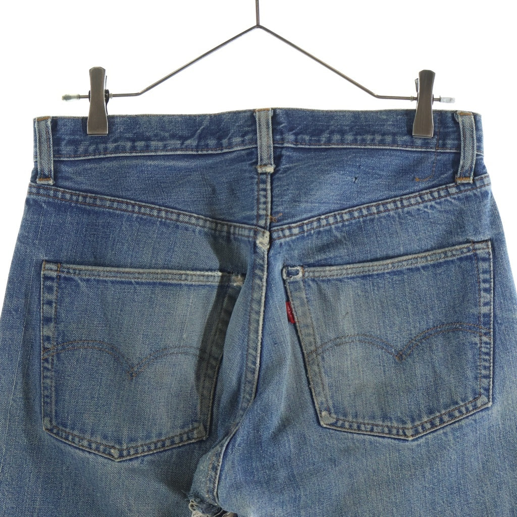 Levi's(リーバイス) 70s 501 66前期 ボタン裏6 スモールe シングルステッチ ボタンフライ ストレートデニムパンツ ジーンズ インディゴ