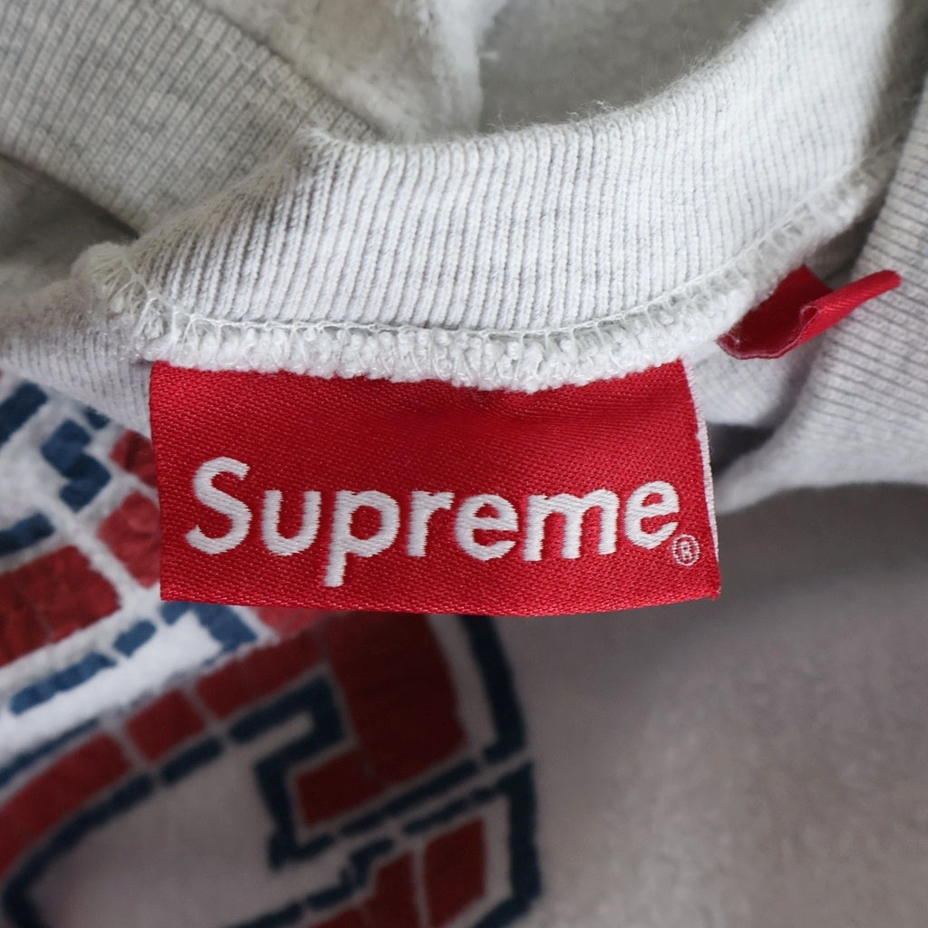 SUPREME(シュプリーム) 23AW Inside Out Crewneck インサイドアウト クルーネックスウェットトレーナー フロントプリント ホワイト