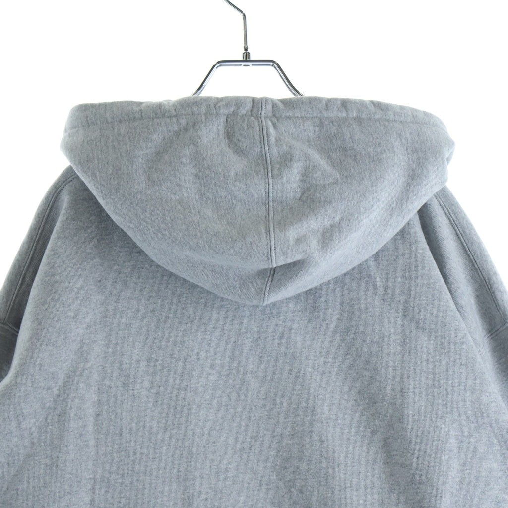 SUPREME(シュプリーム) 22AW Rhinestone Shadow Hooded ラインストーン シャドウ フーディー プルオーバーパーカー グレー