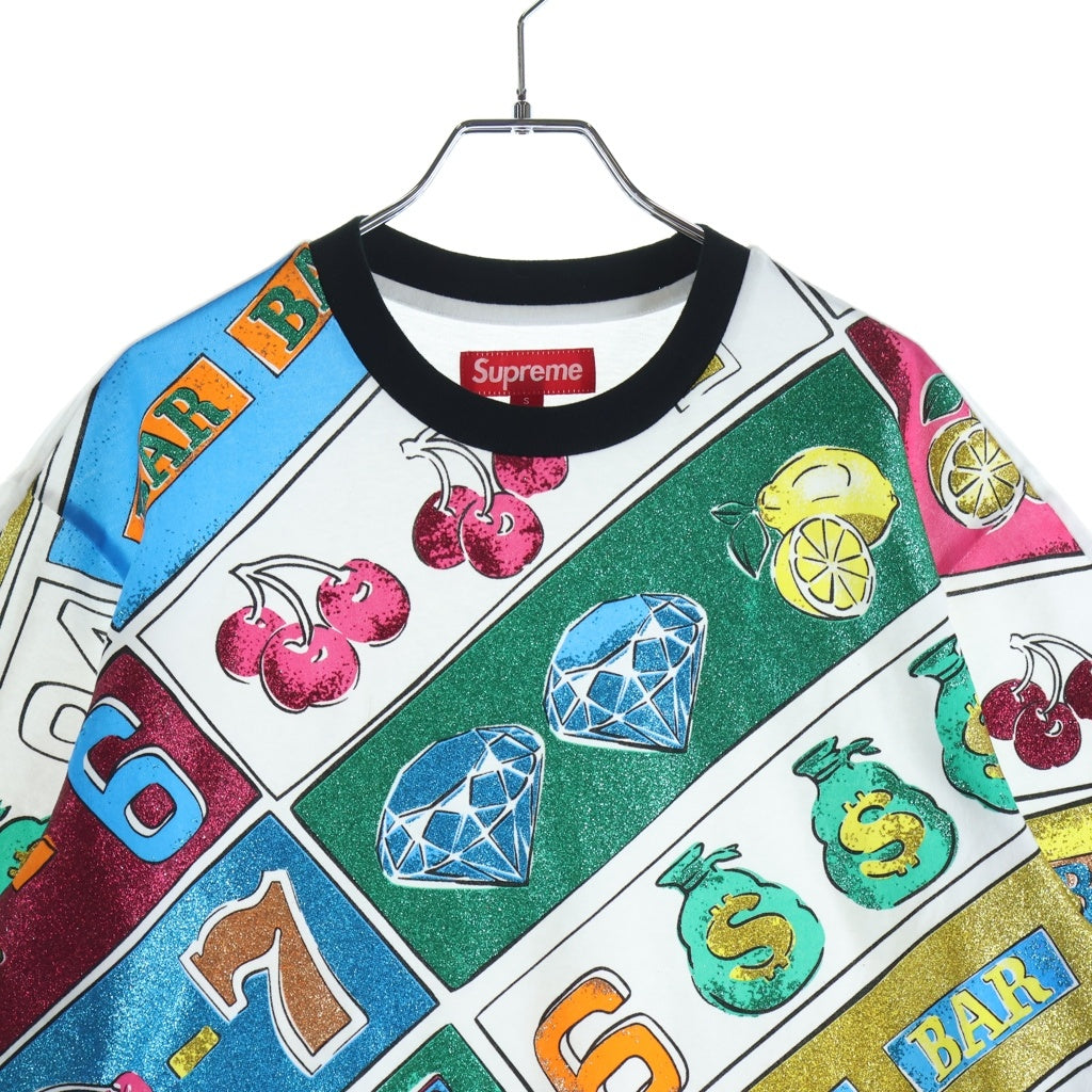 SUPREME(シュプリーム) 23SS Magazine S/S Shirt マガジン ショートスリーブシャツ 半袖シャツ 総柄 マルチカラー