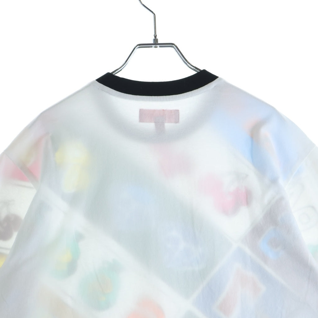 SUPREME(シュプリーム) 23SS Magazine S/S Shirt マガジン ショートスリーブシャツ 半袖シャツ 総柄 マルチカラー