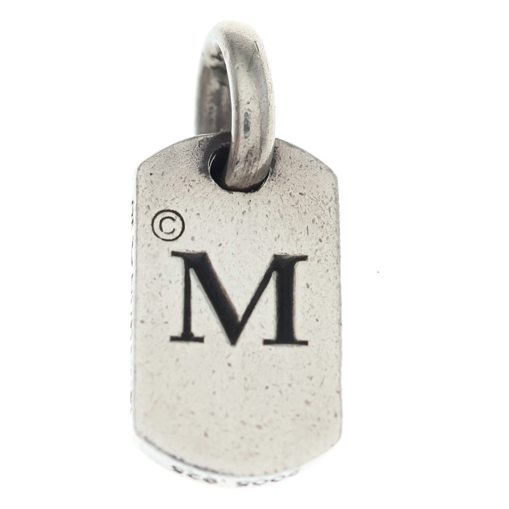 CHROME HEARTS(クロムハーツ) DT TNY MAPPLE THORPE メープルソープ タイニー ドッグタグ ペンダントトップ ネックレストップ シルバー