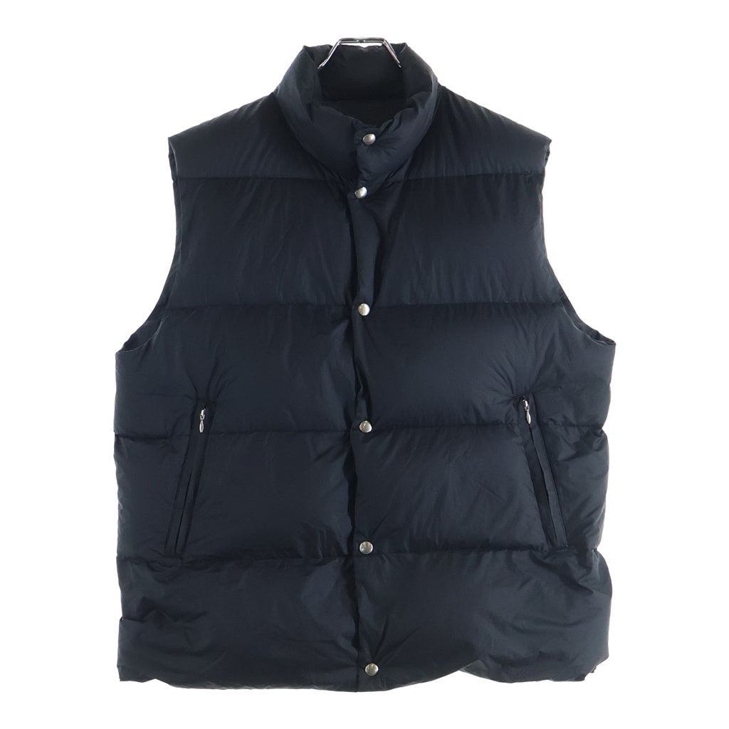 COMOLI(コモリ) 23AW ナイロン ダウンベスト ブラック Y03-01018