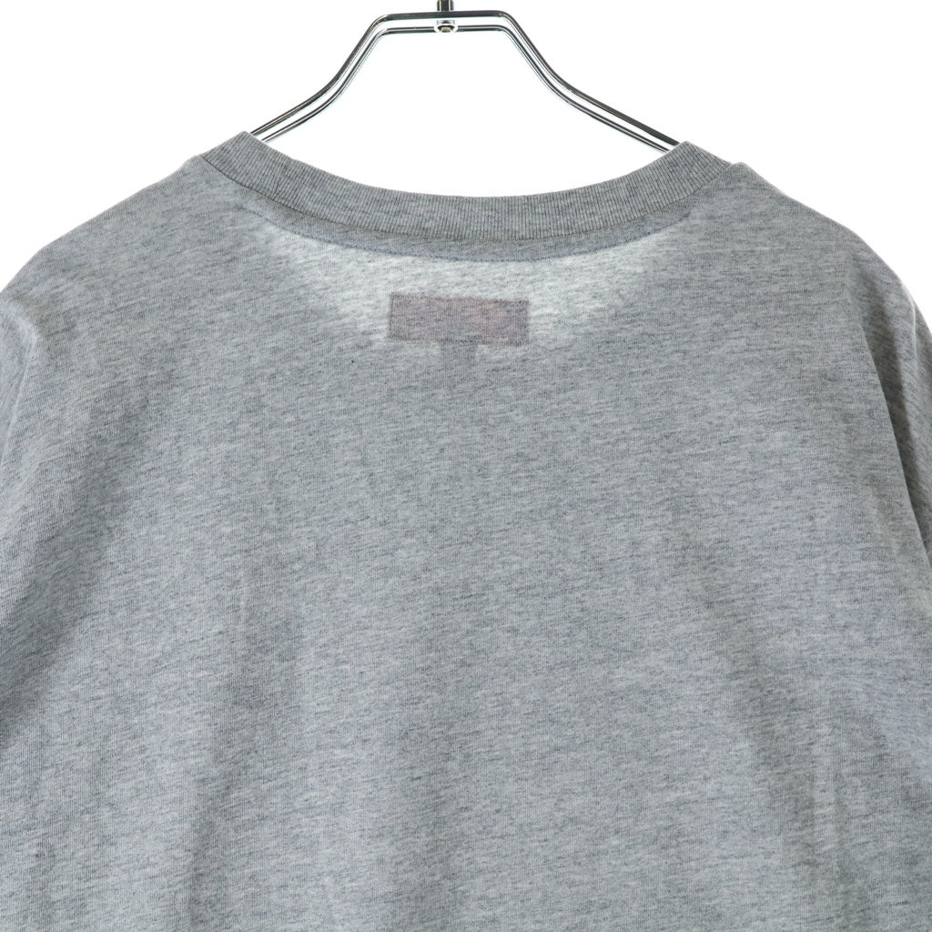 SUPREME(シュプリーム) 24SS Small Box Logo L/S Tee スモールボックスロゴ クルーネック 長袖Tシャツ グレー
