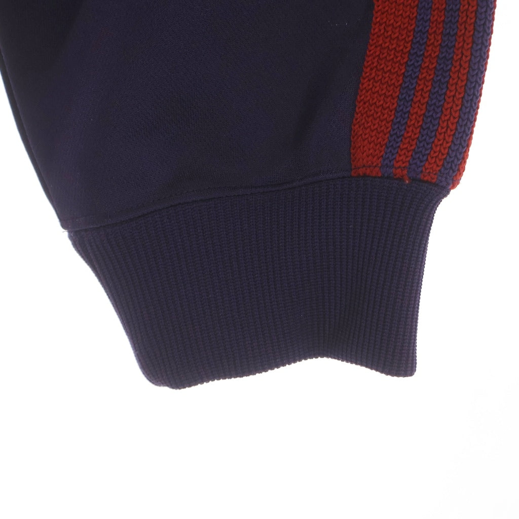 Needles(ニードルス) 22AW Track Crew Neck Shirt ポリスムース トラッククルーネックトレーナー パープル LQ228