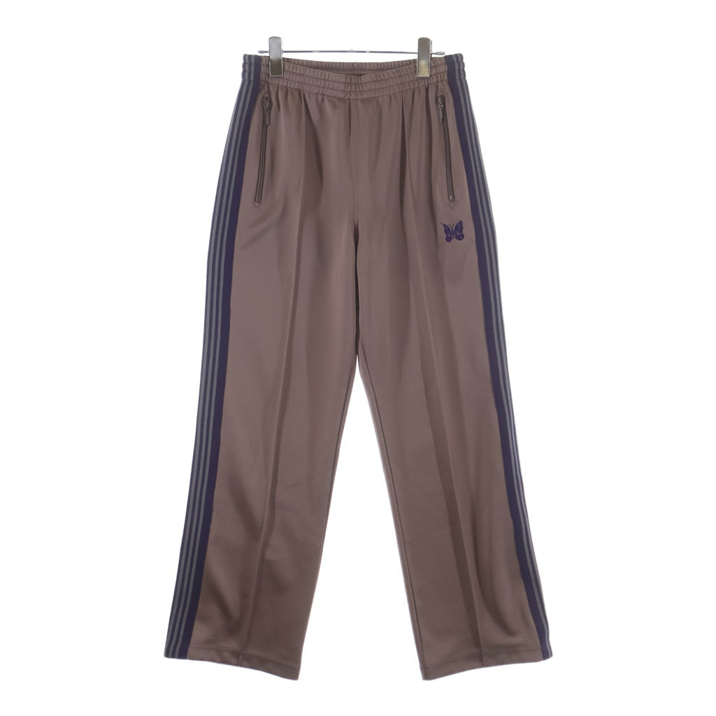 Needles(ニードルス) 22AW Track Pant サイドライン ロゴ刺繍 トラックパンツ ピンク LQ229