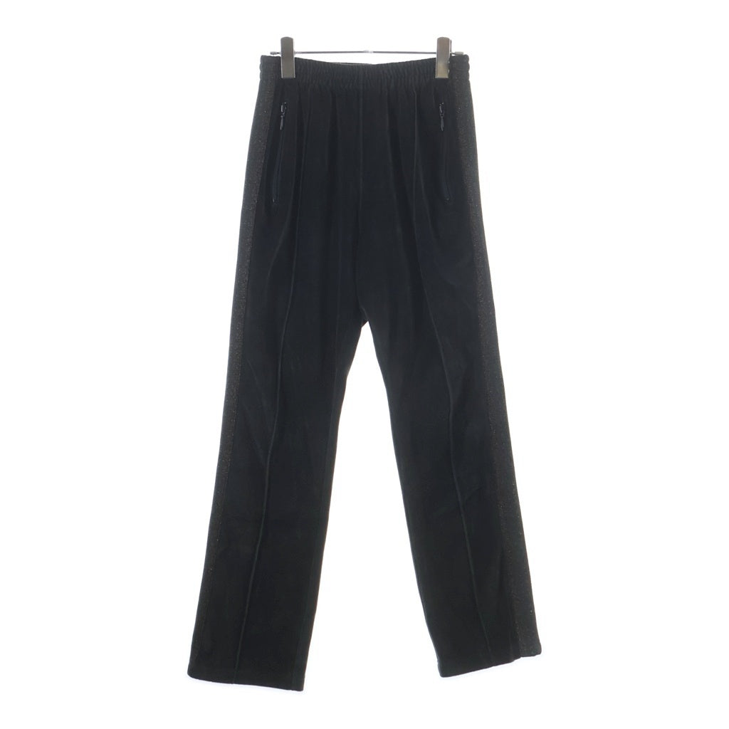 Needles(ニードルス) ×URBS Narrow Track Pants ベロアナロートラックパンツ チャコールグレー LQ462