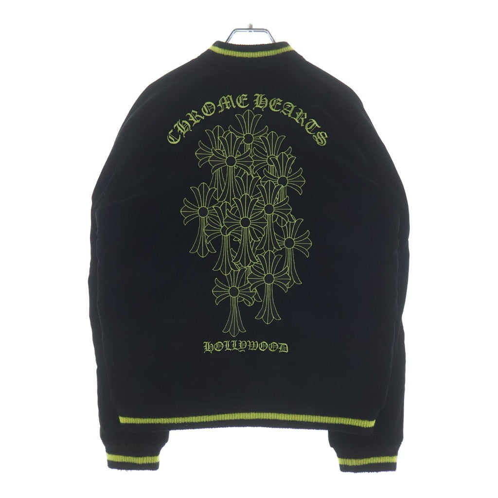 CHROME HEARTS(クロムハーツ) ×MATTY BOY ×TAILOR TOYO PPO SOUVENIR BOMBER テーラー東洋別注スカジャン リバーシブルスーベニアボンバージャケット 刺繍ダガージップ
